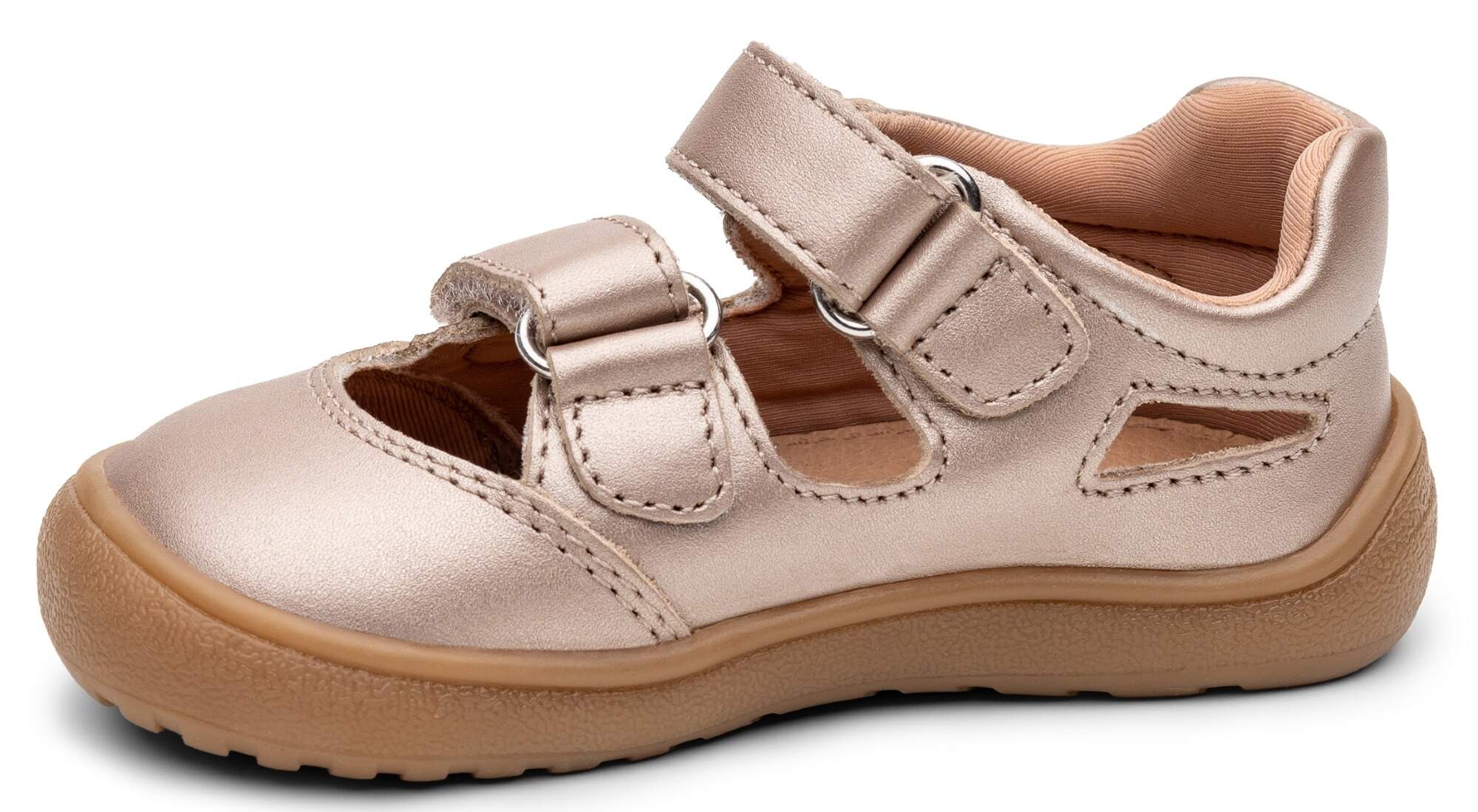 Protetika dětské barefoot sandály NERY pearl pink